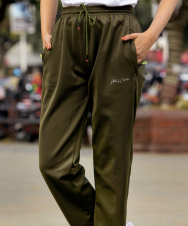 Hills &Clouds Classic Light Weight Joggers (Olive Green)